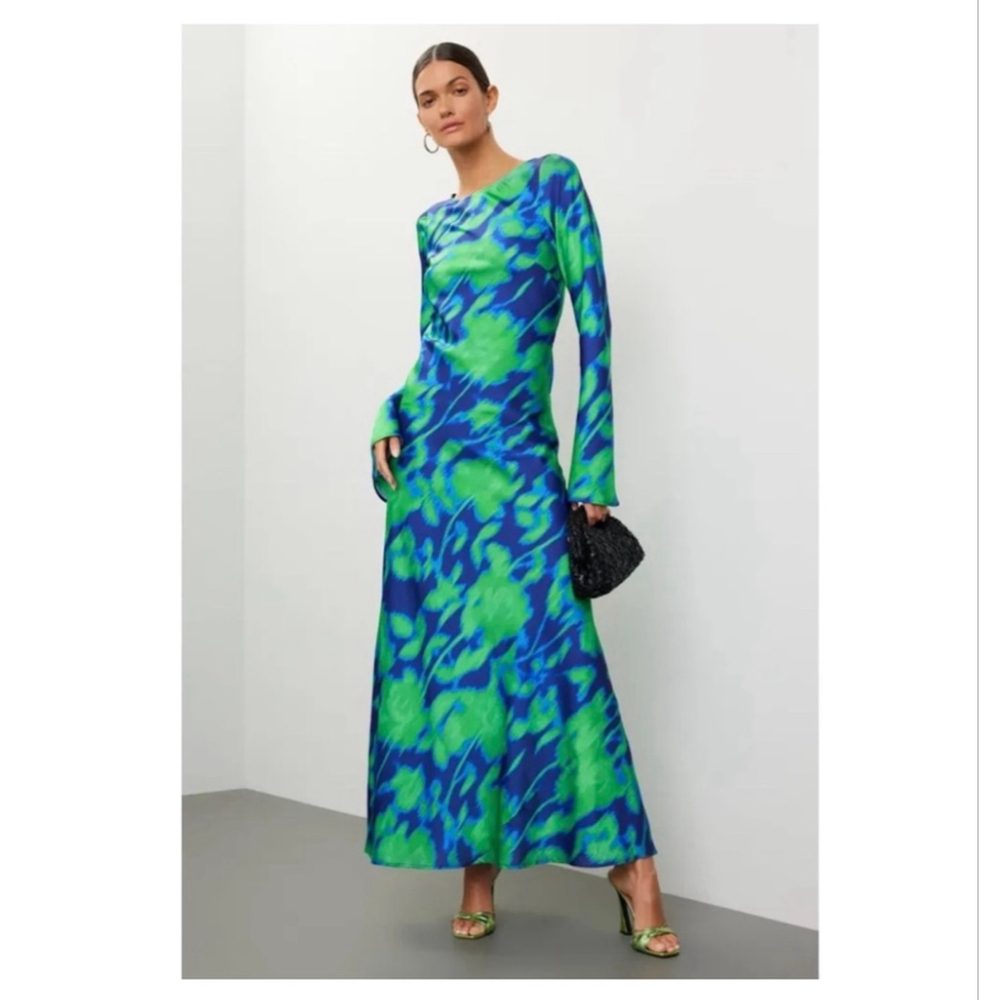The Wolf Gang Calypso Abstract Psychedelic Maxi Dress